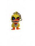 Five Nights At Freddys Keychain Figure 1.5" Withered Chica Yellow Bird