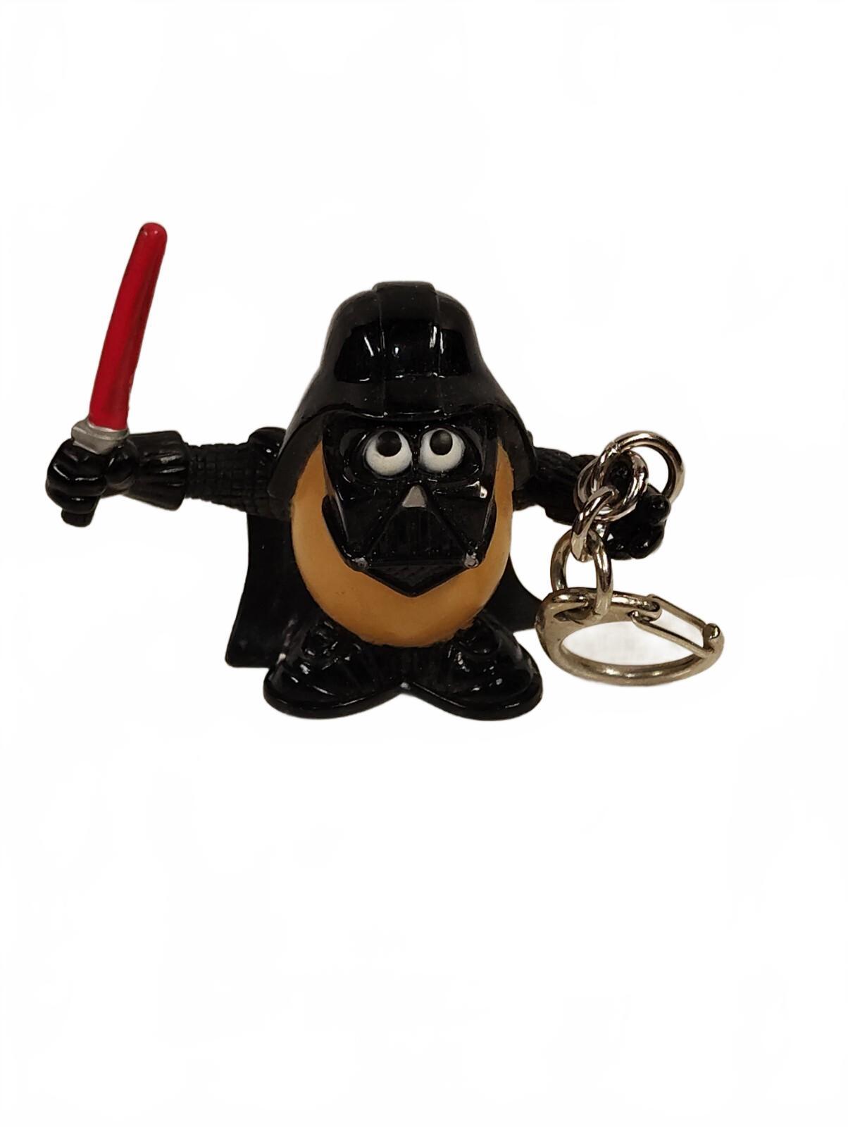 Vintage Hasbro 2005 Mr Potato Head star wars Darth Vader "Darth Tater" keychain