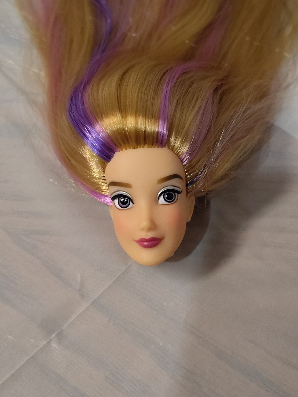 Mattel Barbie OOAK Head Re-rooted Hair Beautiful Custom Hair