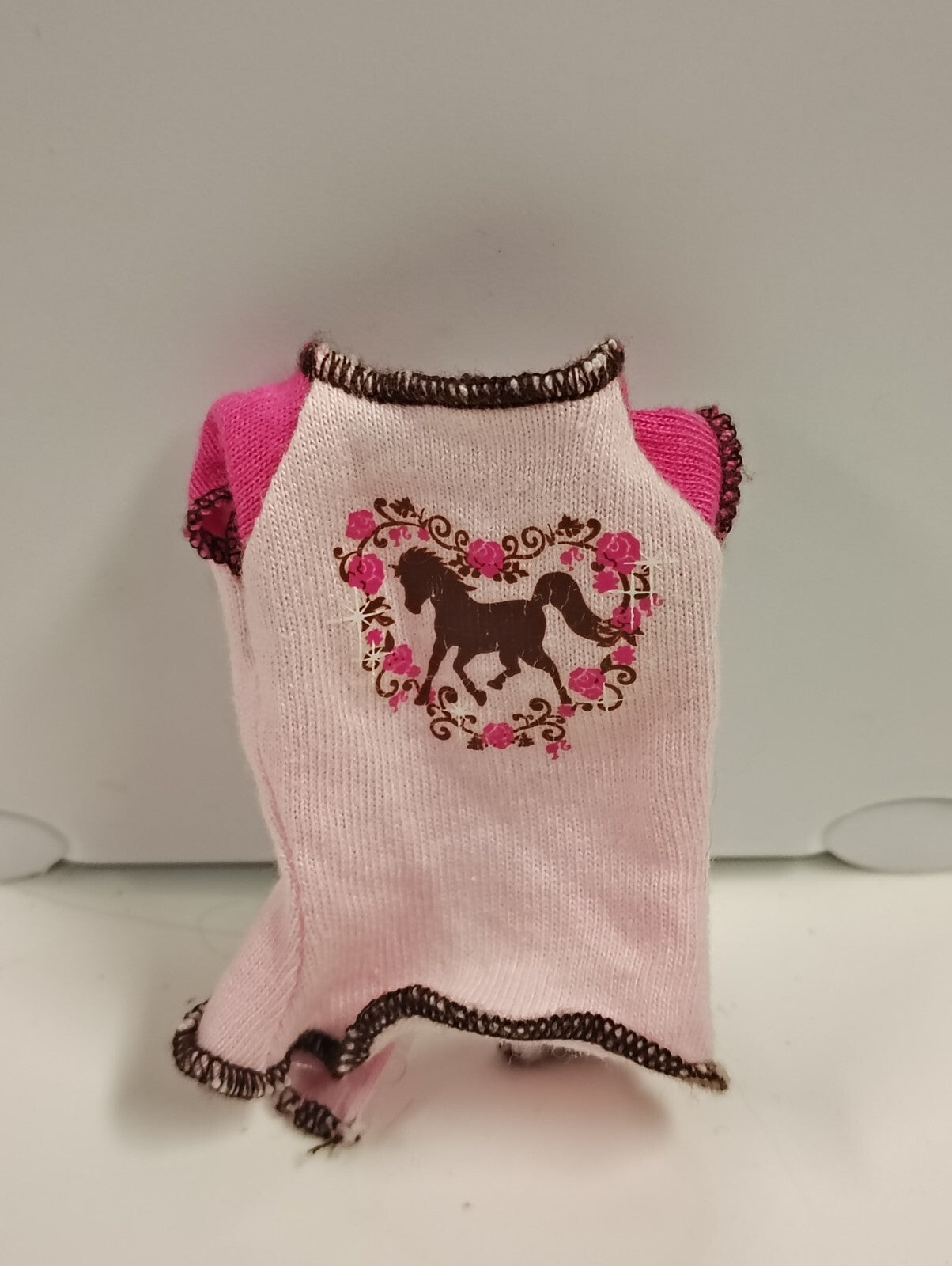 Mattel Barbie Doll Skipper Pink Equestrian Replacement Doll Top