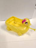 Zapf Baby Born Mini Babies Playset Pull Along Duck Cart Doll Accessory