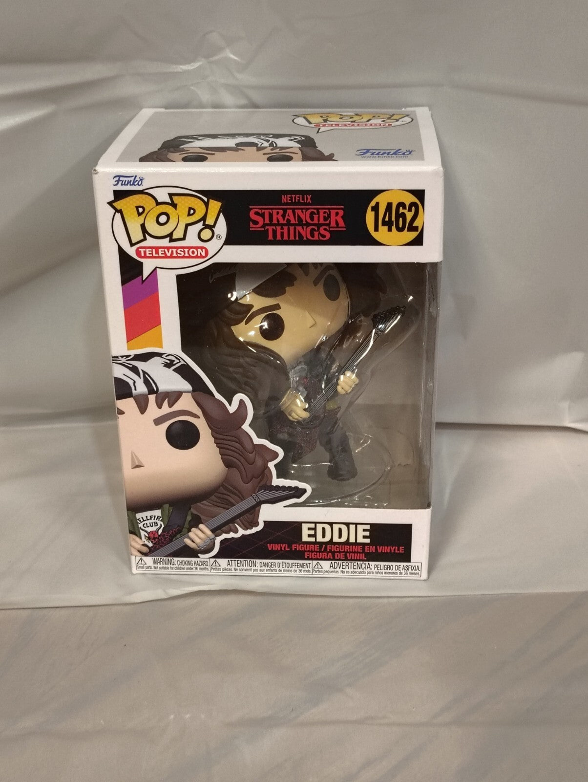 New Funko Pop Eddie 1462 Stranger Things Vinyl Figure