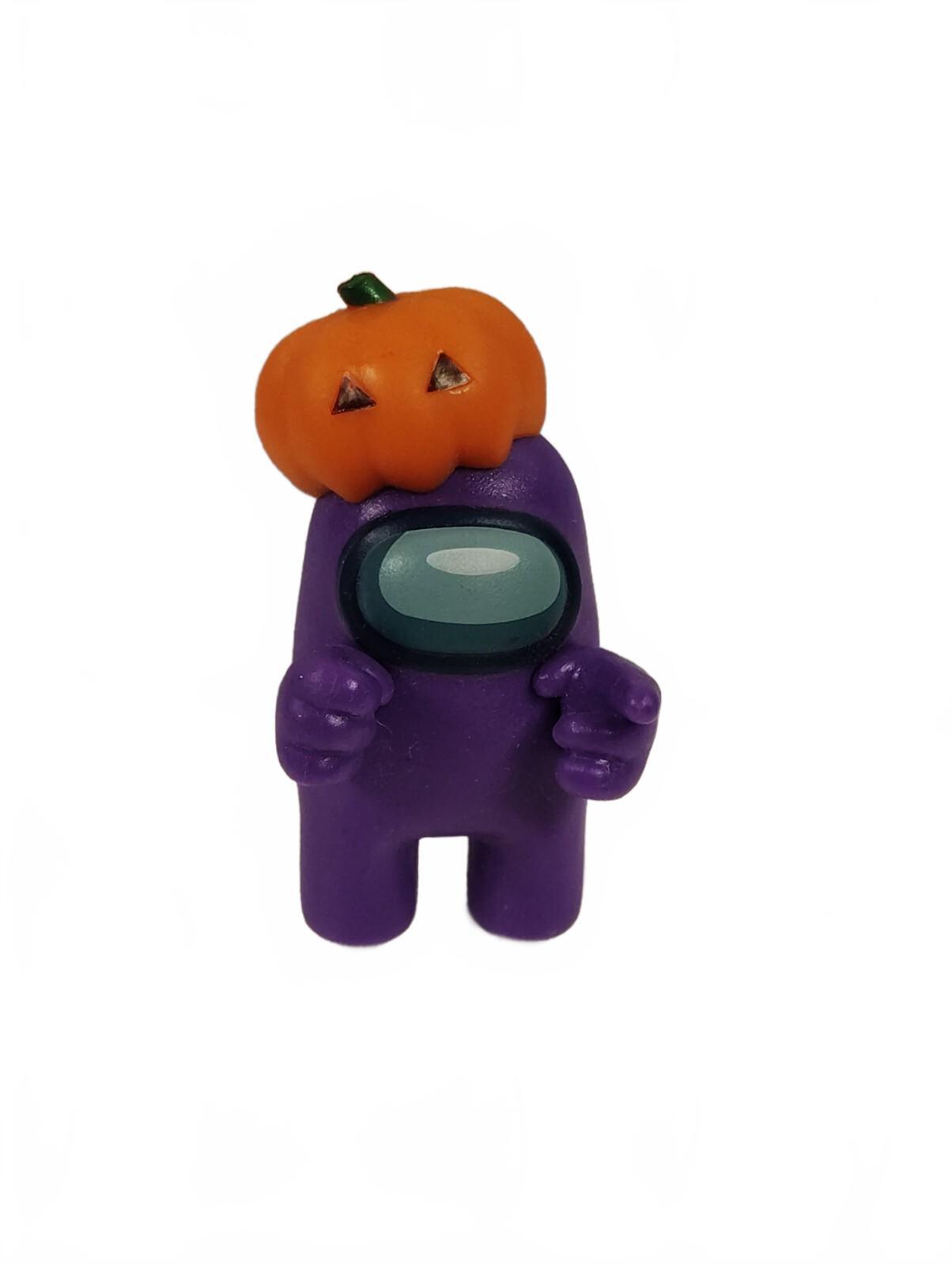 Just Toys LLC Among Us Mini Figures S2 blind bag Pumpkin head
