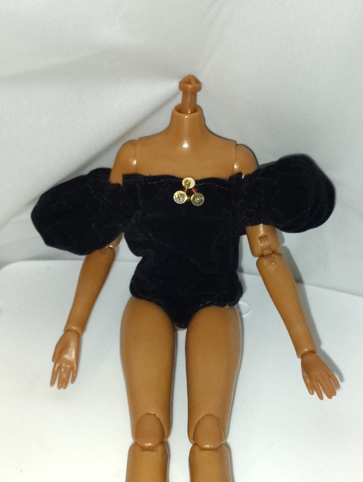1998 Avon Exclusive Winter Splendor Special Edition Barbie 3 piece Corset Top