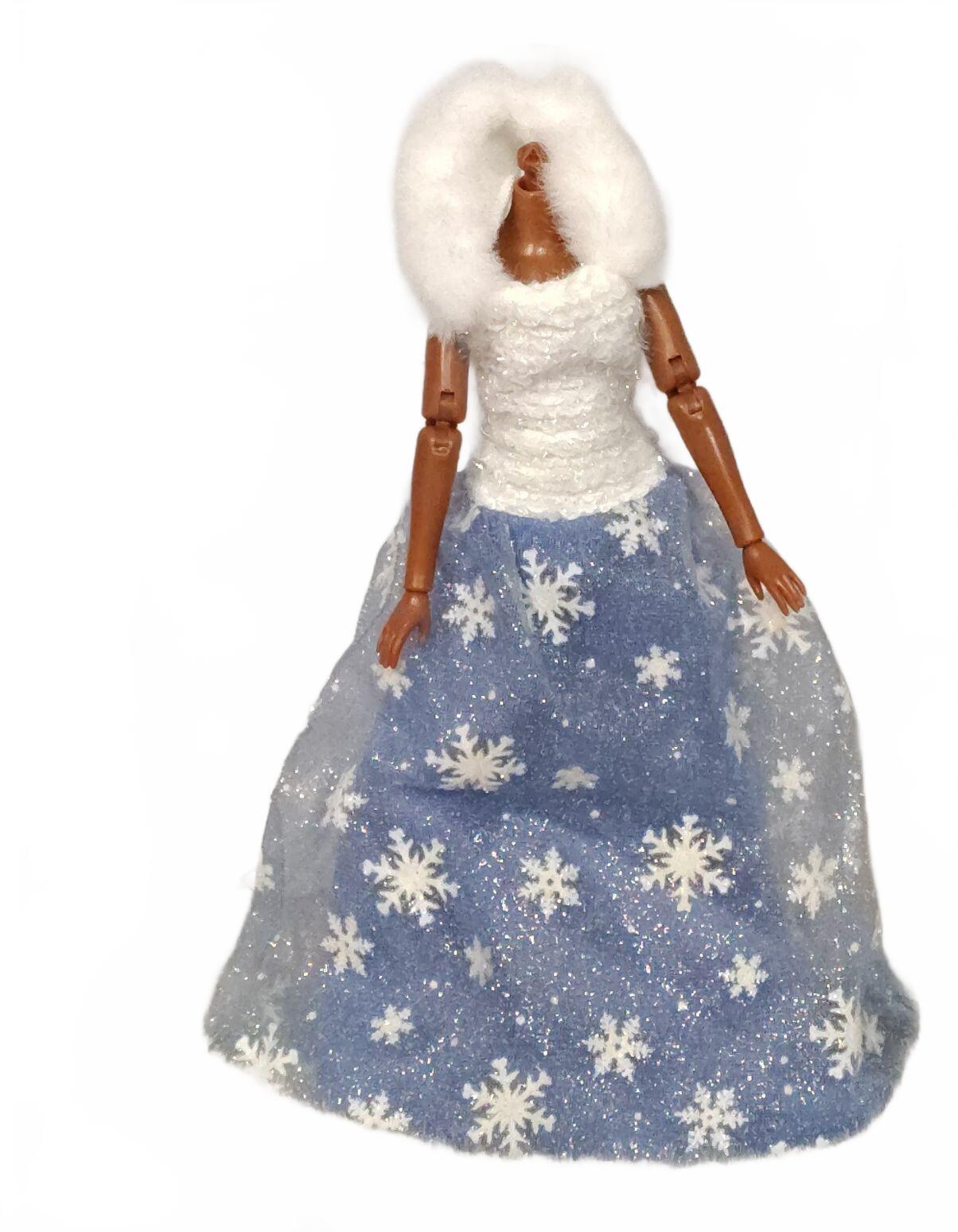 Mattel’s 1999 Avon’s Special Edition Snow Sensation Barbie Doll Dress only