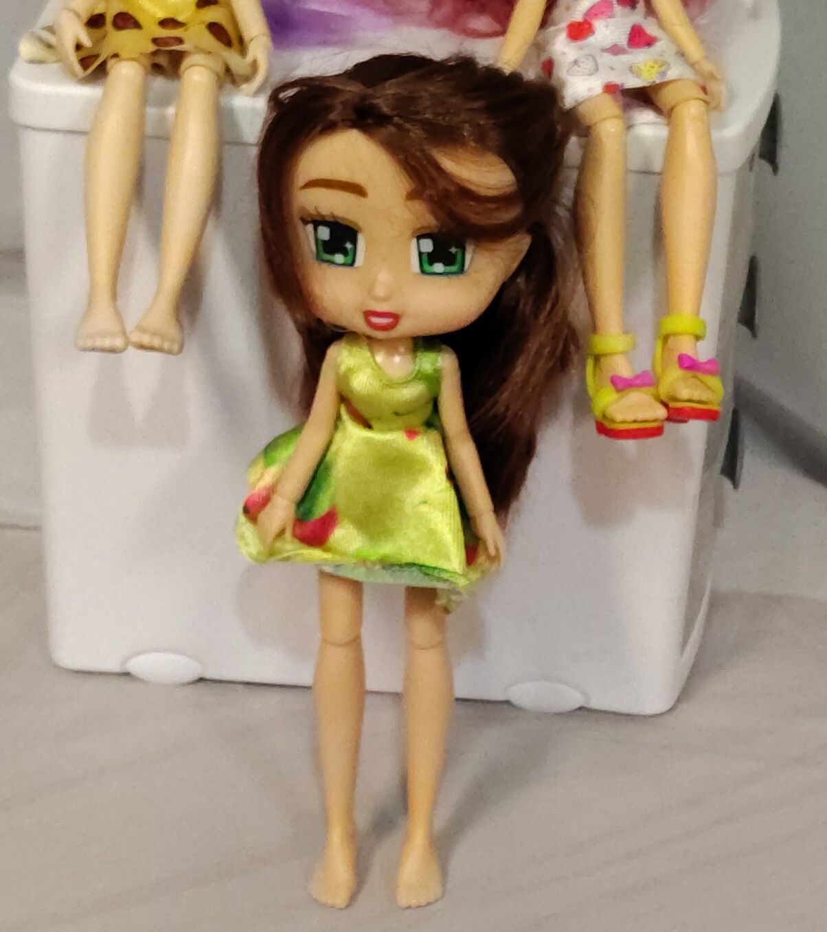 Jay@Play - Boxy Girls - 8” Everly, Stevie, and Apple Doll Lot